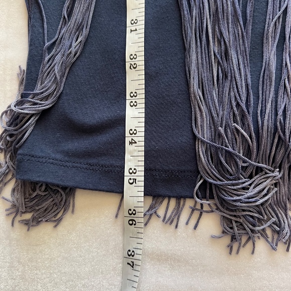 Boston Proper Sleeveless Dress with Embroidery & Fringe Size 8 - Picture 13 of 13